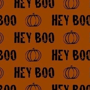 hey boo (Medium)  // halloween  // pumpkin