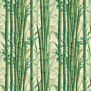 Green Bamboo Stand