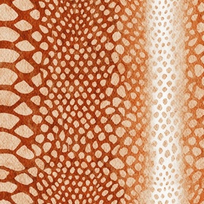 Imitation of snakeskin, Beige spots on a brown background