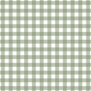 Gingham - Sage - Small