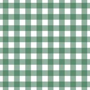 Gingham - Emerald - Medium