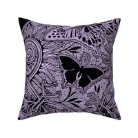Butterfly Black Magic Lace lavender