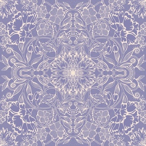 Lavender Monochrome Victorian