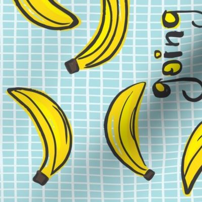 Bananas for banana bread-tea towel