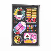 Bento Box Recipe Wall Hanging