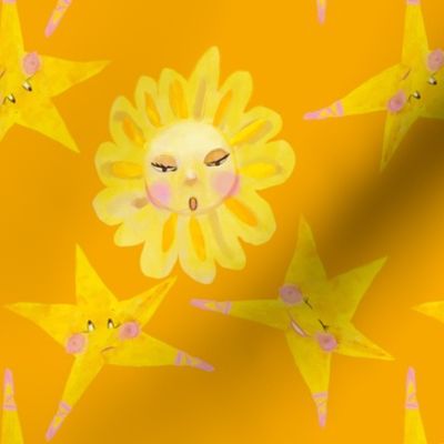 star ballet in yellow by rsunki_malunki