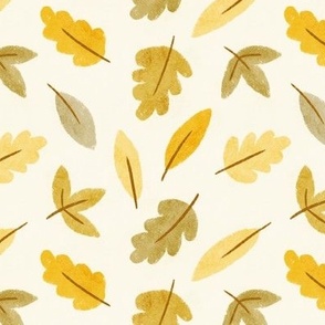 Fall Leaves - Yellow_medium