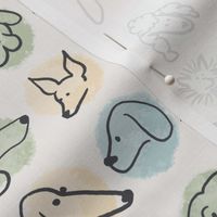 Dog Dots - Woof & Wag - pastel