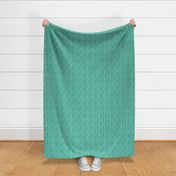 Emerald Green Broad Vertical Stripes - Ditsy Scale - Watercolor Textured Bright Jade Green