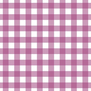 Gingham - Berry - Medium