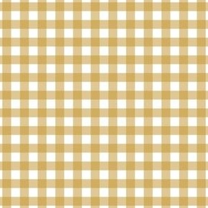 Gingham - Mustard - Small