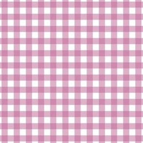 Gingham - Peony - Small