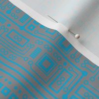 Robotika Circuit Board (Blue and Gray)