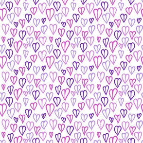 PINK AND PURPLE HEARTS 03 SMALL
