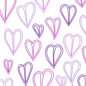 PINK AND PURPLE HEARTS 04 LARGE