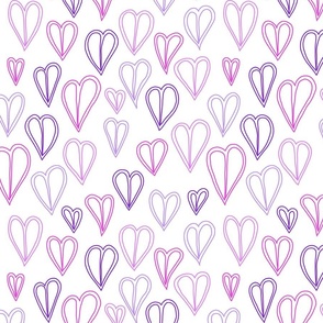 PINK AND PURPLE HEARTS 04 MEDIUM