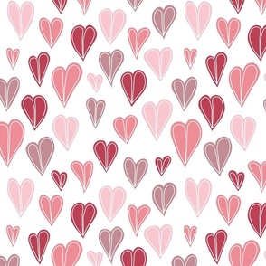 PINK AND RED HEARTS 01 MEDIUM