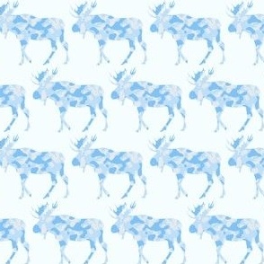 Blue Camo Moose