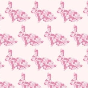 Pink Camo Bunnies
