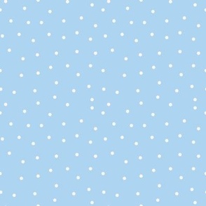 Spots/dots on blue background small 