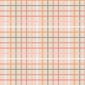 Grid soft tones small 3x3
