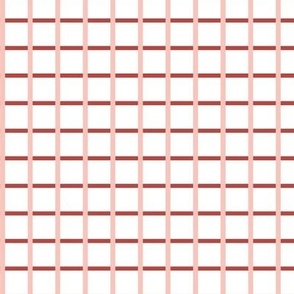 Red and pink grid