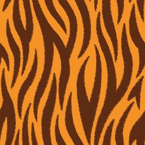 Tiger Stripes Scribble