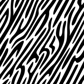 Zebra Skin Stripes