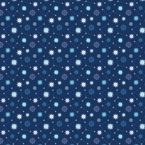 (Small) Night sky stars midnight blue