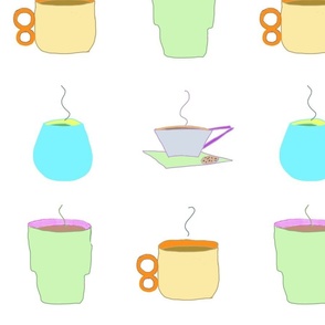 COFFEE PLEASE
Pastel multicolor 