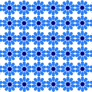 blue traditional carpet