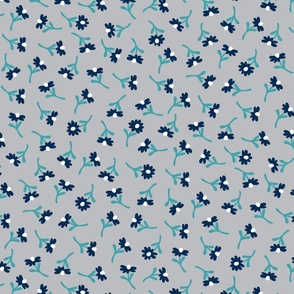 Ditsy Navy Daisy