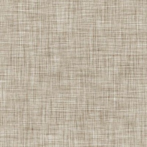05 Mushroom- Linen Texture- Light- Petal Solids Coordinate- Solid Color- Faux Texture Wallpaper- Brown- Beige- Ecru- Khaki- Neutral Mid Century Modern- Natural Earth Tones- Fall- Autumn