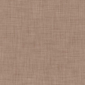 06 Mocha- Linen Texture- Dark- Petal Solids Coordinate- Solid Color- Faux Texture Wallpaper- Brown- Beige- Ecru- Khaki- Neutral Mid Century Modern- Natural Earth Tones- Fall- Autumn