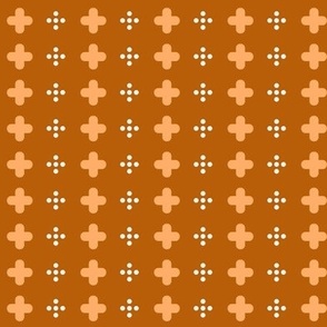 swiss crosses and dots on alloy | tiny