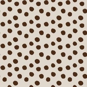 Light tan Polka Dots cute Earth Tones surface