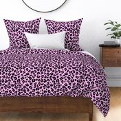 Large Purple Pink Leopard Print