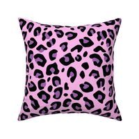 Large Purple Pink Leopard Print