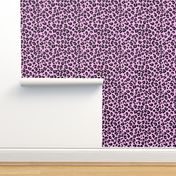 Large Purple Pink Leopard Print