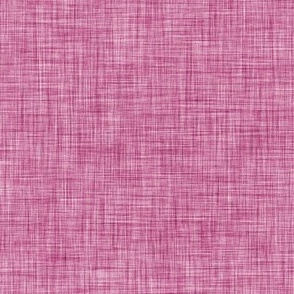 18 Bubble Gum- Linen Texture- Light- Petal Solids Coordinate- Solid Color- Faux Texture Wallpaper- Magenta- Bright Pink- Valentines Day- Classic Mid Century Modern