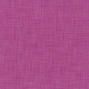 19 Berry- Linen Texture- Dark- Petal Solids Coordinate- Solid Color- Faux Texture Wallpaper- Magenta- Bright Pink- Valentines Day- Classic Mid Century Modern