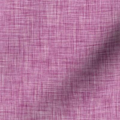 19 Berry- Linen Texture- Light- Petal Solids Coordinate- Solid Color- Faux Texture Wallpaper- Magenta- Bright Pink- Valentines Day- Classic Mid Century Modern