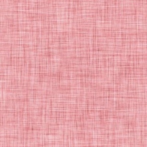 23 Watermelon- Linen Texture- Light- Petal Solids Coordinate- Solid Color- Faux Texture Wallpaper- Coral- Flamingo- Pink- Valentines Day- Mid Century Modern