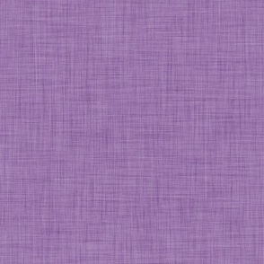 27 Orchid- Linen Texture- Dark- Petal Solids Coordinate- Solid Color- Faux Texture Wallpaper- Purple- Violet- Pastel Halloween- Spring- Summer- Mid Century Modern