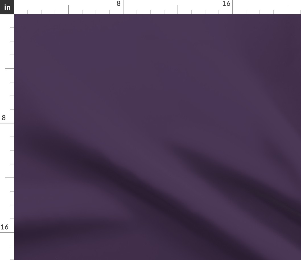 29 Plum- Petal Solids Match- Solid Color- Purple- Violet- Halloween- Mid Century Modern
