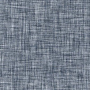 30 Navy- Linen Texture- Light- Petal Solids Coordinate- Solid Color- Faux Texture Wallpaper- Blue- Indigo- Mid Century Modern