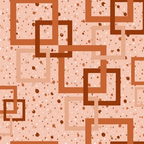 Terra Cotta Dots and Squares