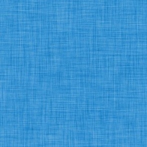 32 Bluebell- Linen Texture- Dark- Petal Solids Coordinate- Solid Color- Faux Texture Wallpaper- Bright Blue- Indigo- Mid Century Modern- Coastal- Nautical- Summer- Sea- Beach- Pool