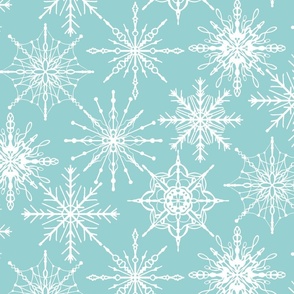 Scattered Snowflakes 