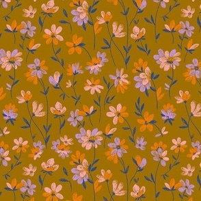 Floral spring, small brown